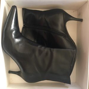 Sudini black pointed boots 12 Narrow